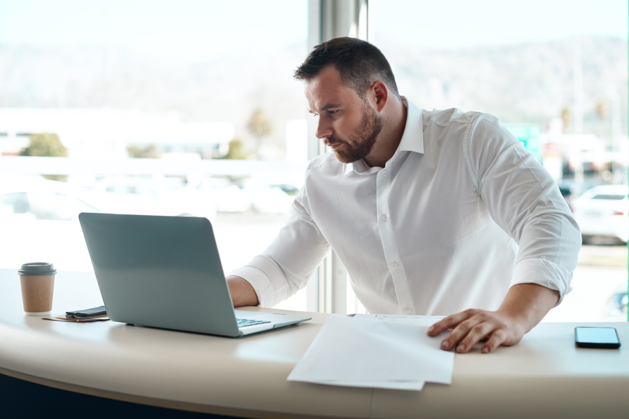 Man-on-laptop