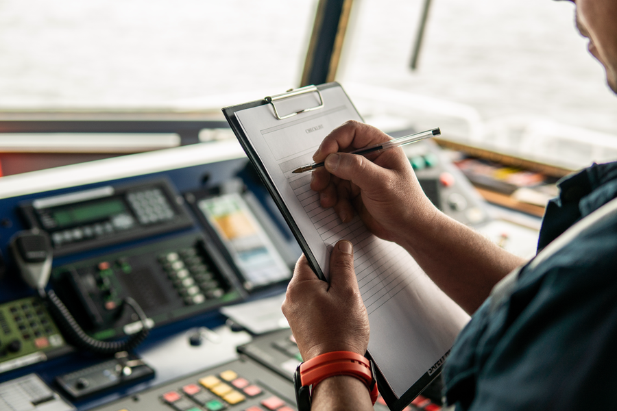 Checklist-on-a-boat